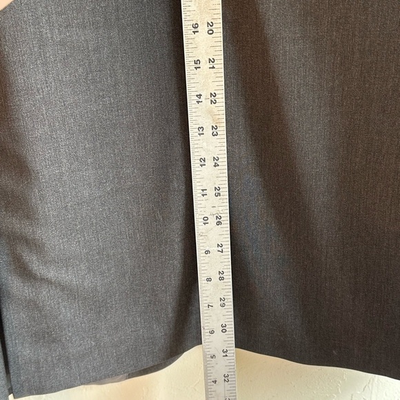 Banana Republic Lanificio Cerruti Tailored Fit Gray Classic Wool Blazer Sz 42R - Picture 9 of 14